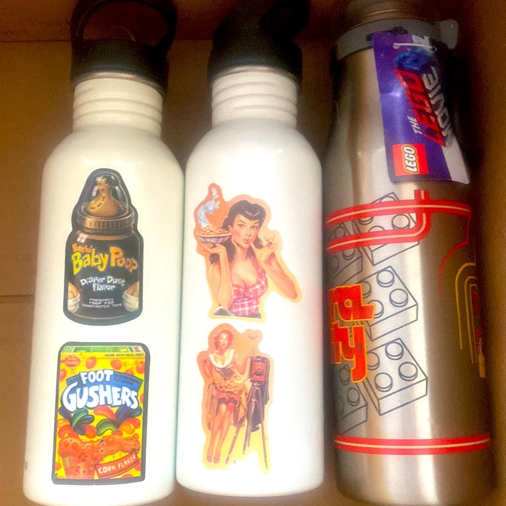 🆕 Bundle of 3 Stainless Steel Water Bottles